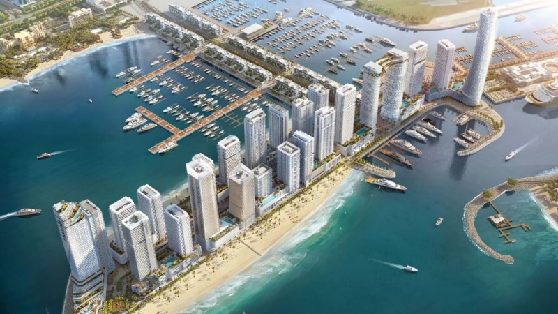 новая, квартира, 1 спальня, собственный пляж, бассейн, детские площадки, тренажерный зал, Марина, Дубай, ОАЭ, купить